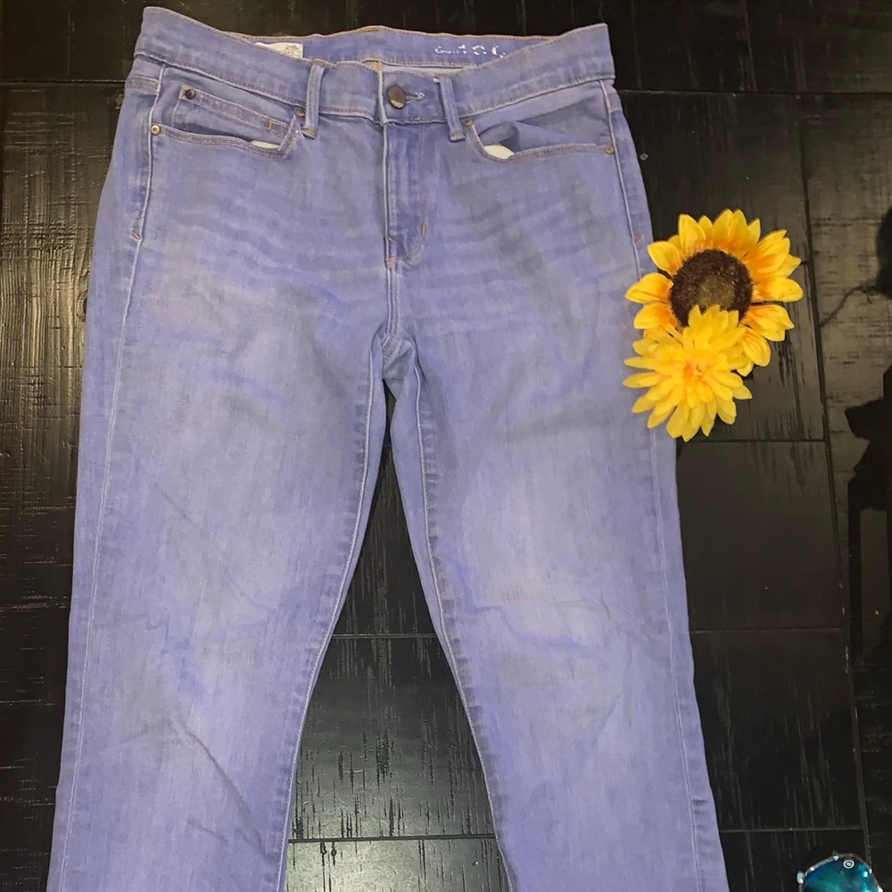 Gap skinny jeans light blue